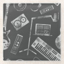 Recherche de musicaux dessous de verres Motif