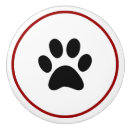 Recherche de pattes boutons et poignées de porte Empreinte de patte