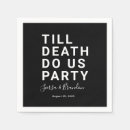 Recherche de mort serviettes Noir et blanc