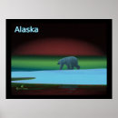 Suche nach polarlichter poster Eisbär