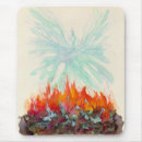 Recherche de oiseau phoenix tapis souris Le feu