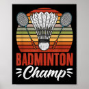 Recherche de raquette de badminton posters Tennis