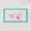 Recherche de nail artist cartes visite Boss