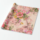 Recherche de rococo papier cadeau Floral