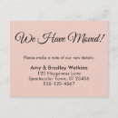 Recherche de déplacement invitations Nouvelle adresse