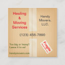 Recherche de boîte en carton cartes visite Déménageurs