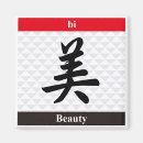 Recherche de caractère chinois magnets Kanji