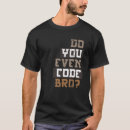 Recherche de code de bro tshirts Brun