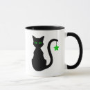 Recherche de chats lunatiques tasses Chat noir