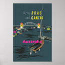 Suche nach vintage reise australien poster Klassische reiseillustration
