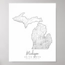 Suche nach michigan poster Minimalistisch