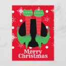 Recherche de elfe noël cartes postales Rouge