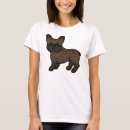 Recherche de bouledogue francais tshirts Pour elle