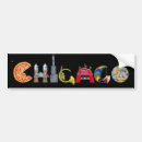 Recherche de chicago voiture autocollants Pare chocs