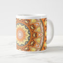Recherche de conception mandala tasses Orange