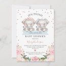 Recherche de cute elephant baby shower invitations Pour elle