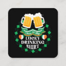Suche nach glückliches kleeblatt visitenkarten St patricks tag