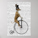 Suche nach windhund poster Pennyfarthing