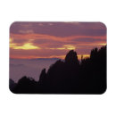 Recherche de mont magnets Coucher de soleil