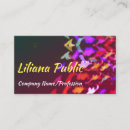 Recherche de kaléidoscopique cartes visite Motif