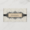 Recherche de cadre fleuri cartes visite Motif
