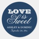 Recherche de navy blue mariage autocollants Monogramme