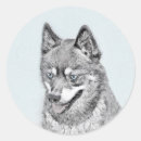 Recherche de alaskan husky autocollants Chiot