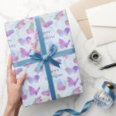Recherche de papillon bleu papier cadeau Nature