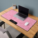 Recherche de paillettes roses tapis souris Monogramme