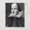 Recherche de william shakespeare cartes postales Écrivain