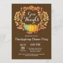 Recherche de de dîner thanksgiving invitations Moderne