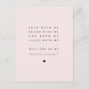 Suche nach willst du meine brautjungfer sein einladungen Matrone der ehre