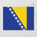 Recherche de drapeau de la bosnie herzégovine cartes postales Bosnien