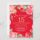 Recherche de jardin anniversaire invitations Quinceañera