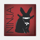 Recherche de de ninja magnets Rouge