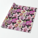 Recherche de orchid papier cadeau Floral