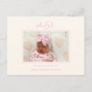 Recherche de de naissance de monogramme invitations Rose