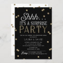 Recherche de faux gold invitations Parties scintillant