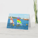Recherche de bateau voile vœux cartes Été