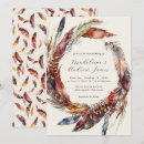 Recherche de feather invitations Élégant