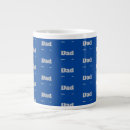 Recherche de gris bleu tasses Dad