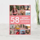 Recherche de anniversaire 58 ans Cinquante huitième