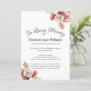 Recherche de poppy invitations Funérailles