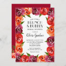 Suche nach rote blumen einladungen Dusche