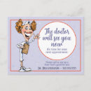 Recherche de infirmières cartes postales Doctor