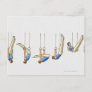Recherche de le gymnaste cartes postales Flexibilité