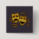 Recherche de masques théâtre badges Comédie