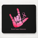 Suche nach brustkrebs krieger mousepads Bewusstsein