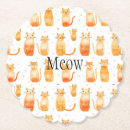 Recherche de chat halloween dessous de verres Mignon