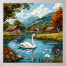 Recherche de lac cygne posters Animal